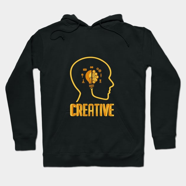 Creative Thinking Hoodie by KVL18